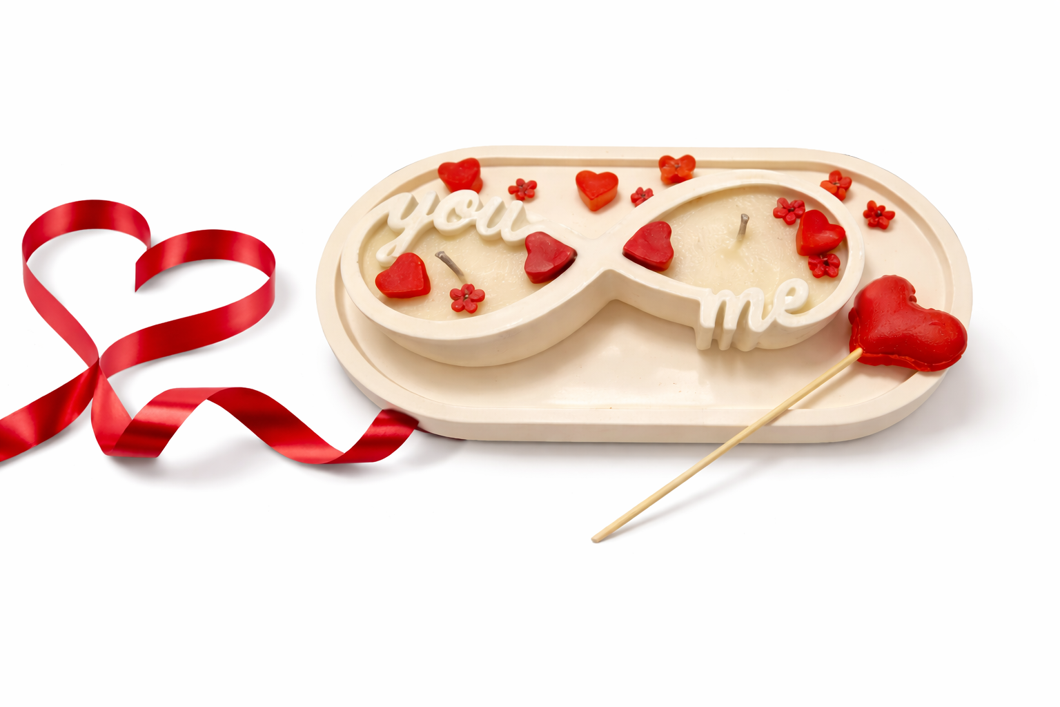 Infinity Love Candle