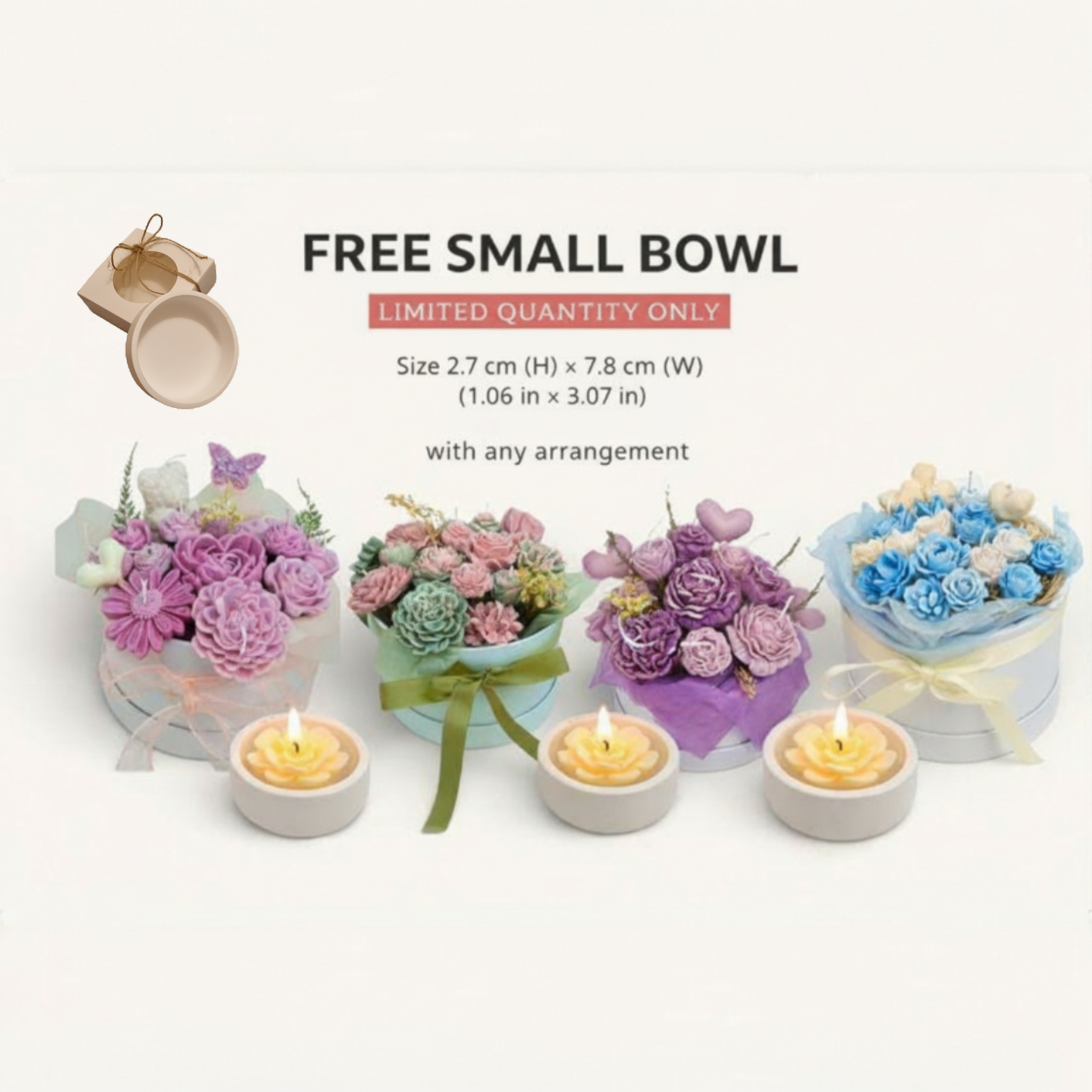 Floral Arrangement – Blush Harmony