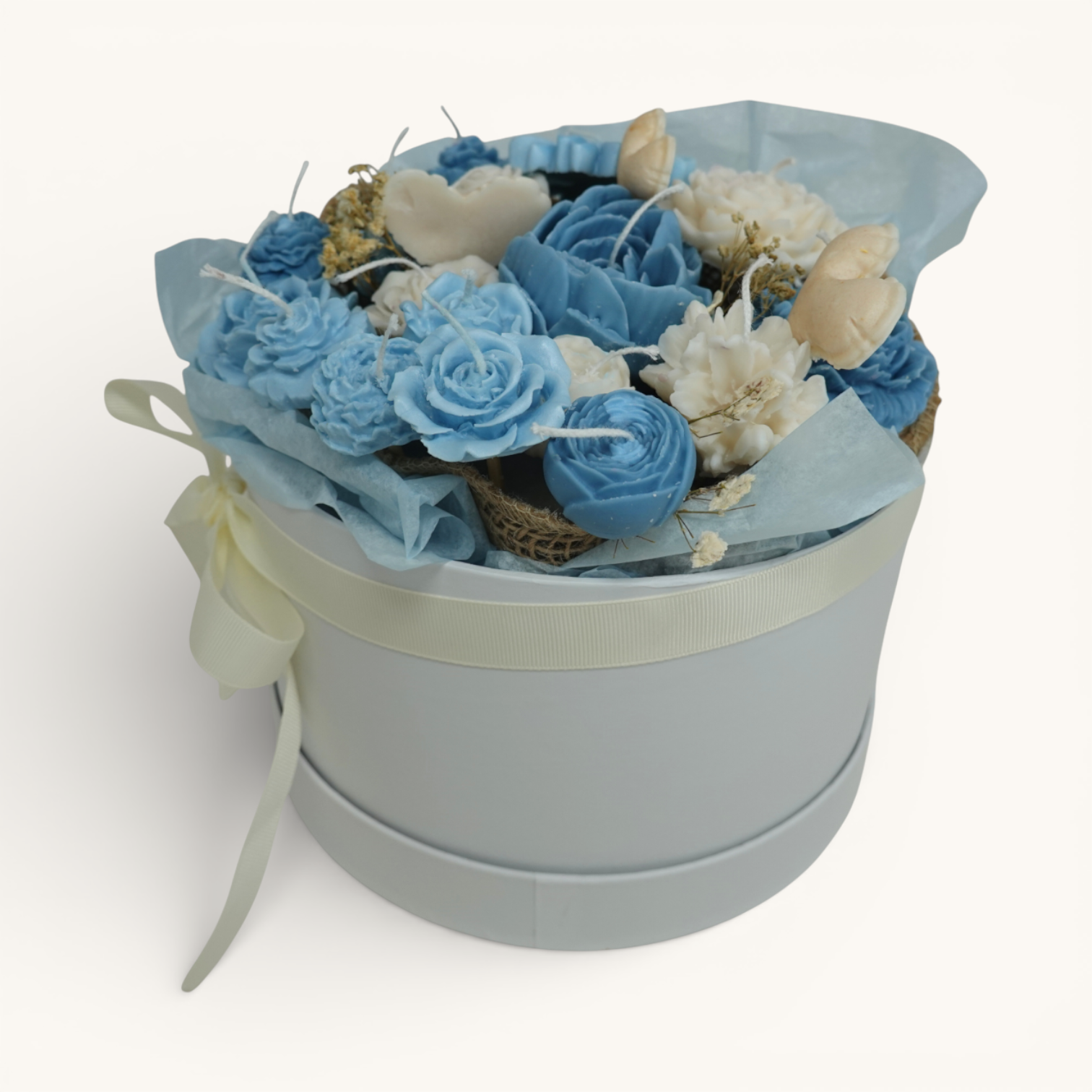 Floral Arrangement – Blue Ocean Serenity