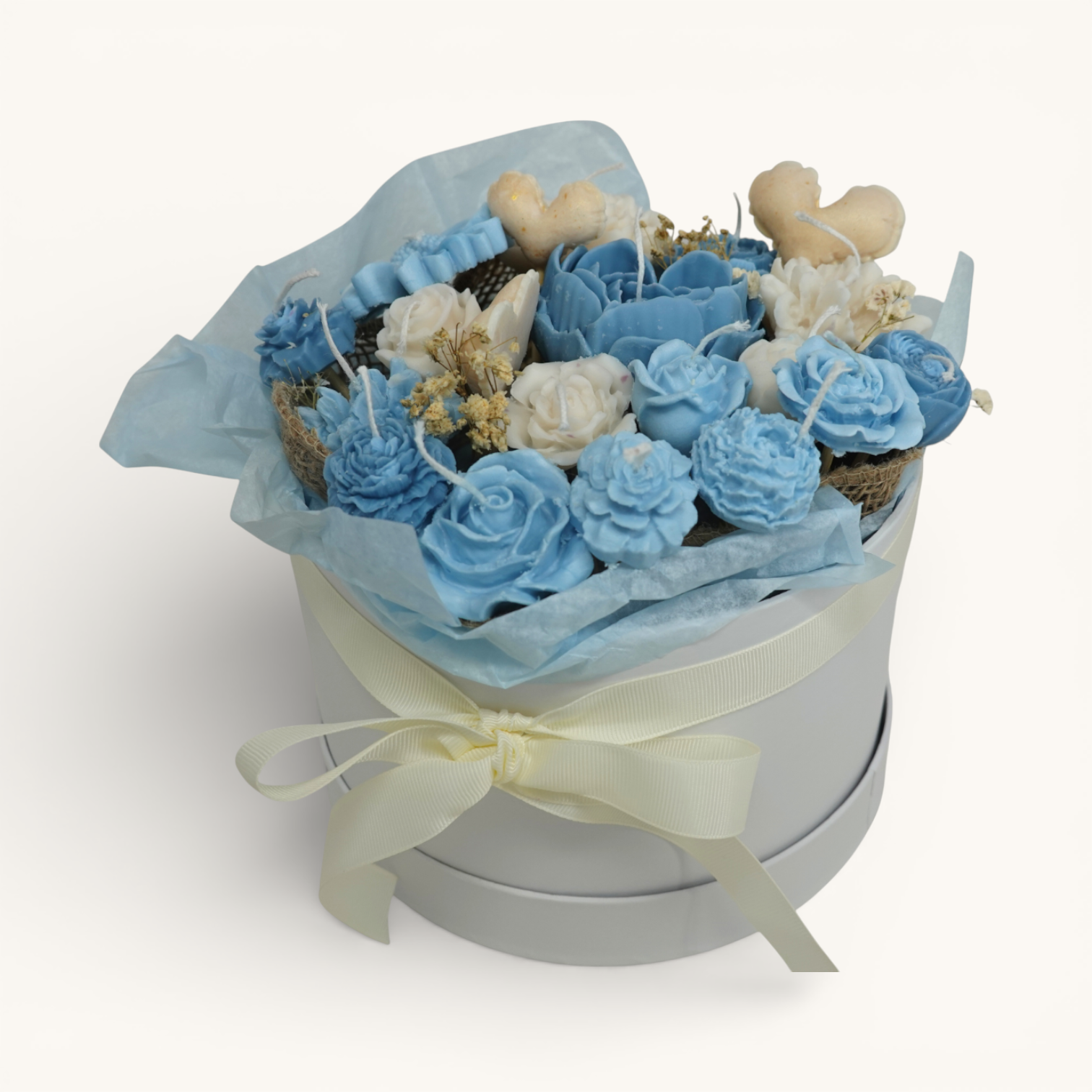 Floral Arrangement – Blue Ocean Serenity