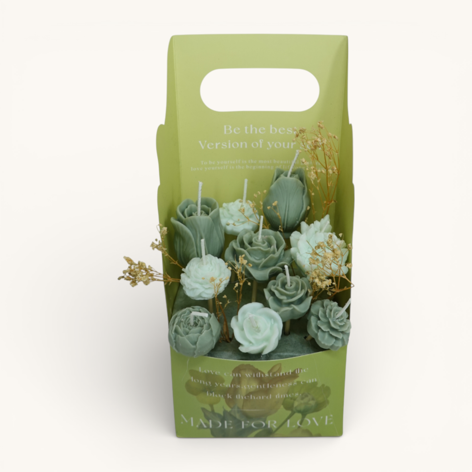 Soft Bloom Basket – Sage Whisper