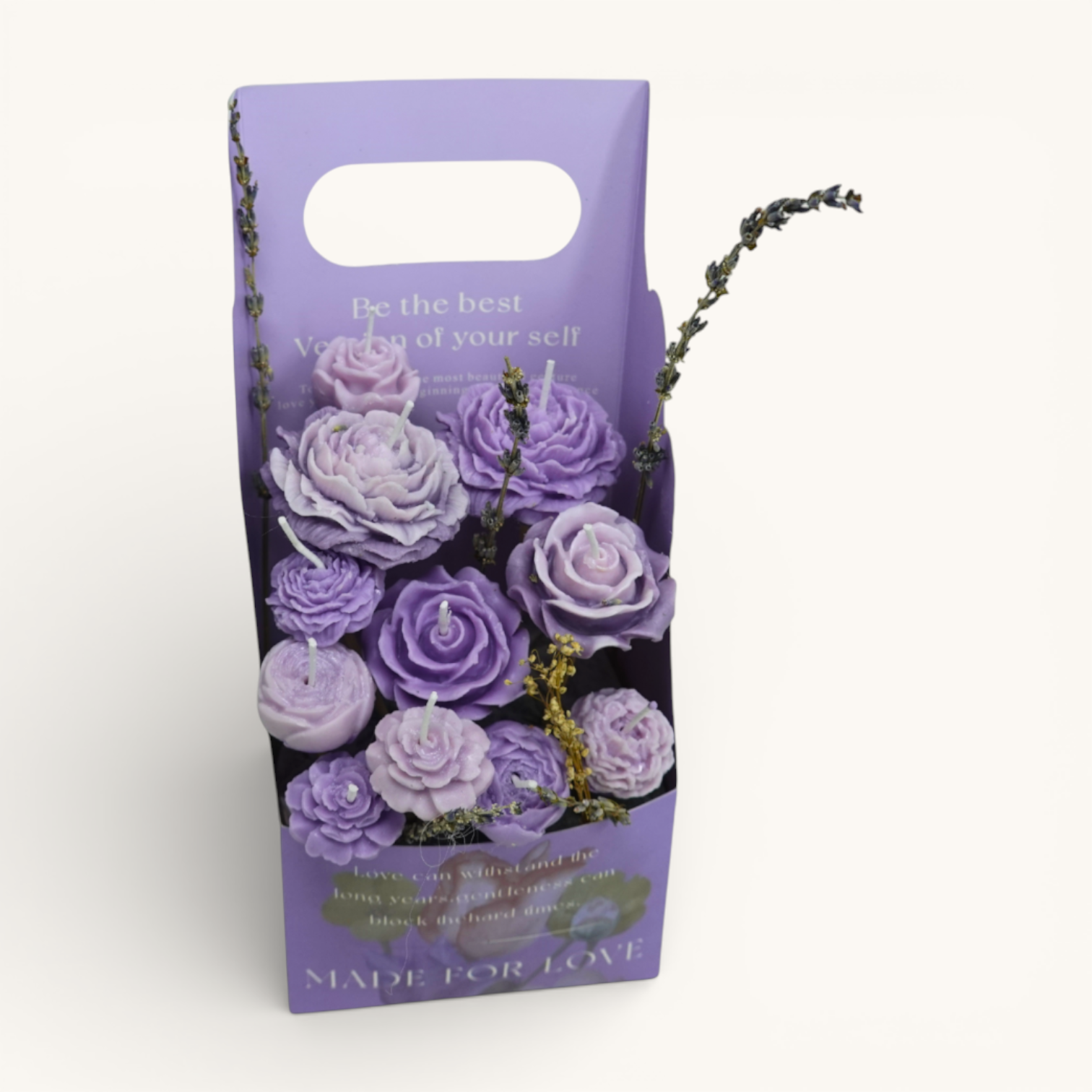 Soft Bloom Basket – Lavender Mist