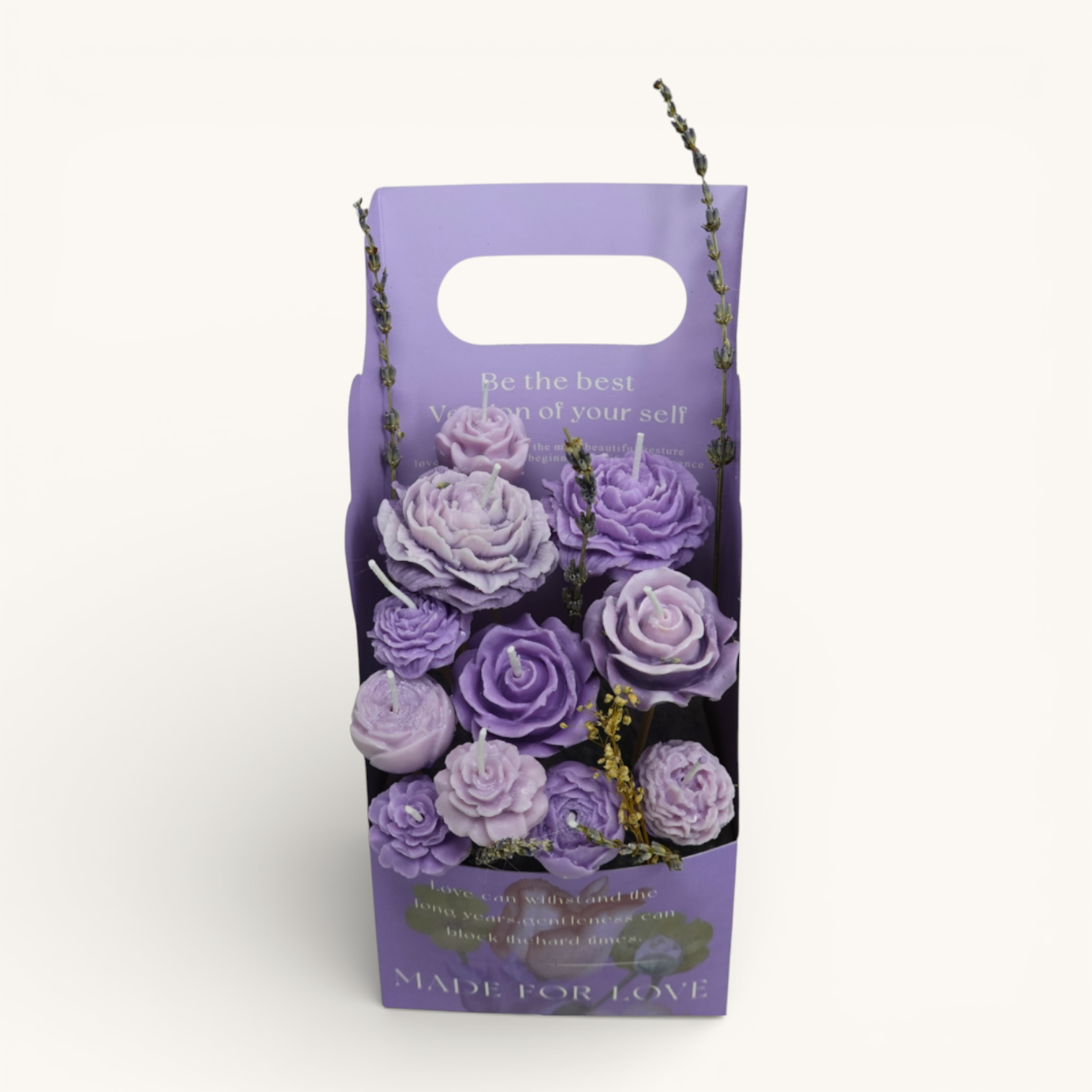 Soft Bloom Basket – Lavender Mist
