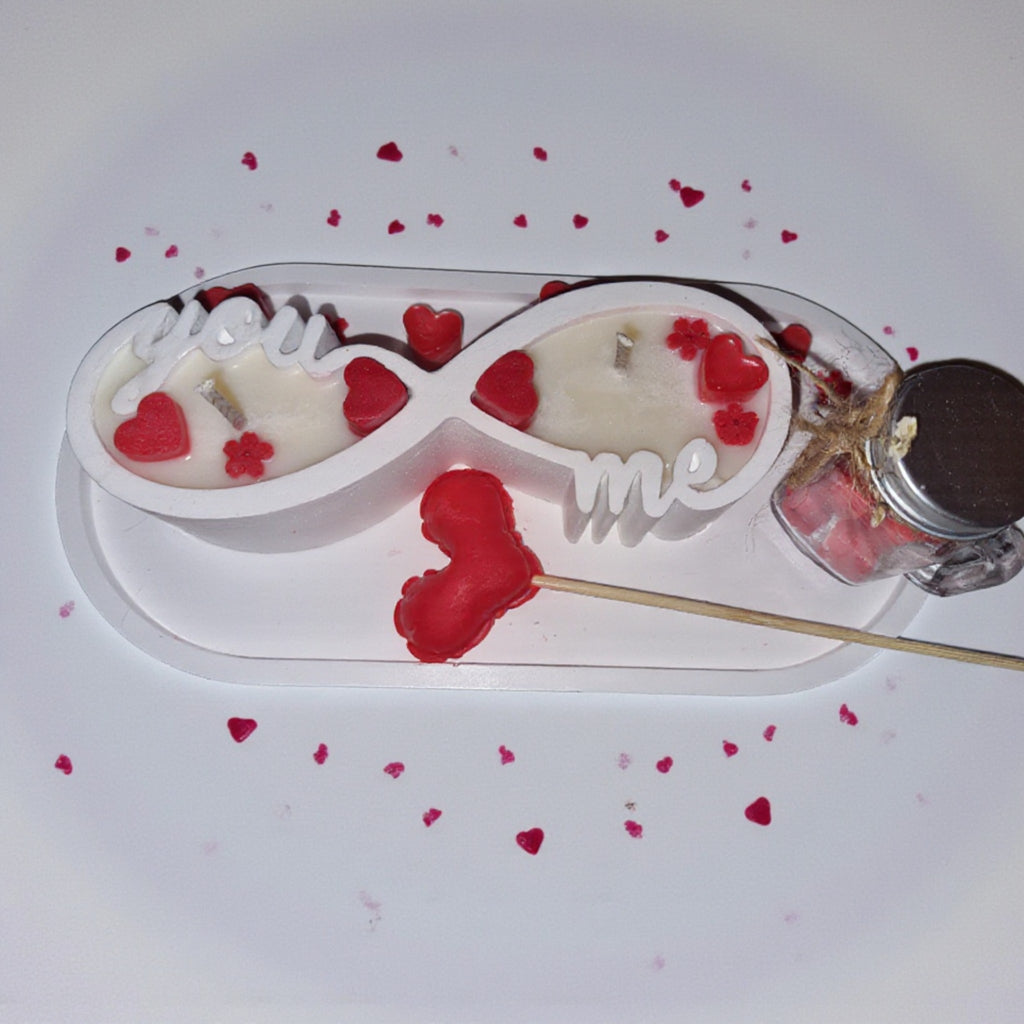 Infinity Love Candle